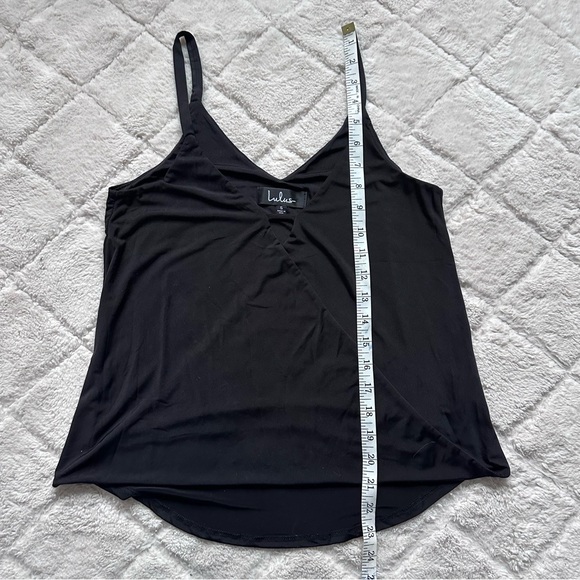 Lulu's | Loops-y Daisy Black Top | Size Small - Picture 8 of 8